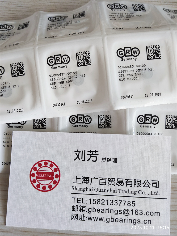 德國GRW軸承，SS684-2Z P5 C10/15 GPR J L027流量計(jì)軸承